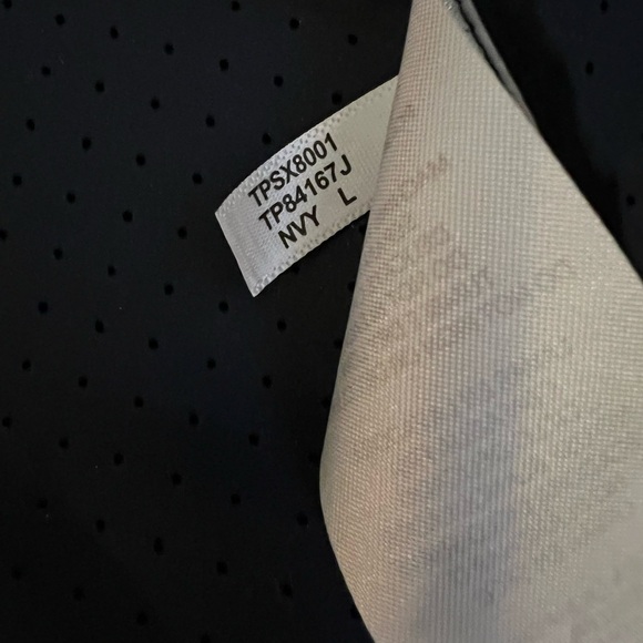 Tommy Hilfiger Black and Red womens L windbreaker Jacket EUC - Picture 7 of 8